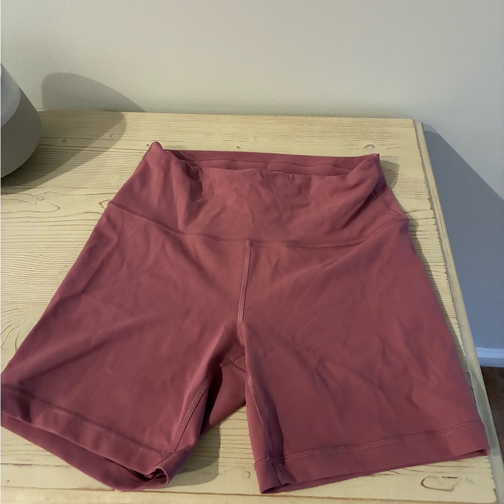 Lululemon Athletica Pink Bike Shorts